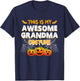 This is My Awesome Grandma Costume T-Shirt - T-Shirt | Navy