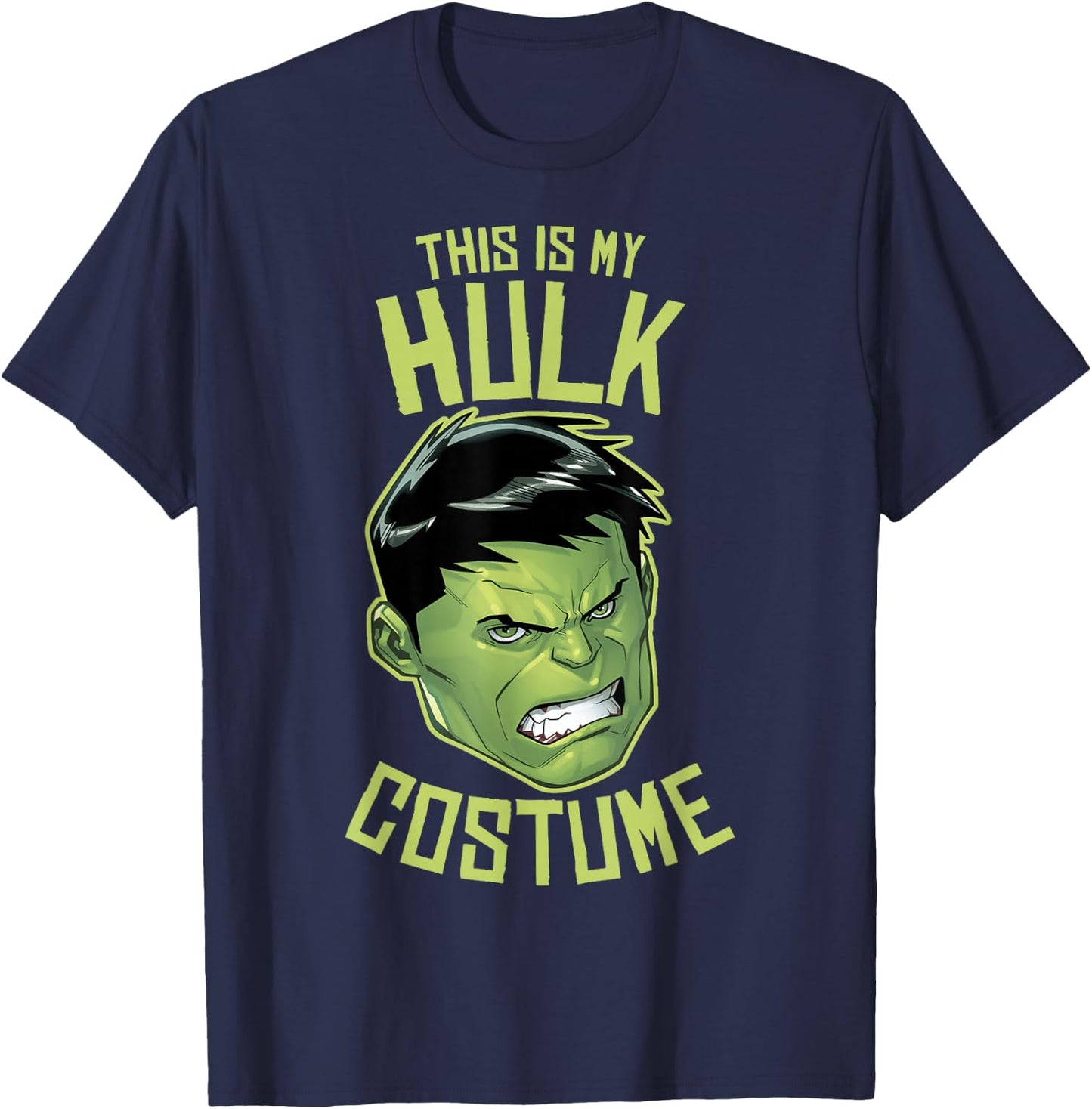Marvel Avengers Hulk Halloween Costume T-Shirt - T-Shirt | Navy