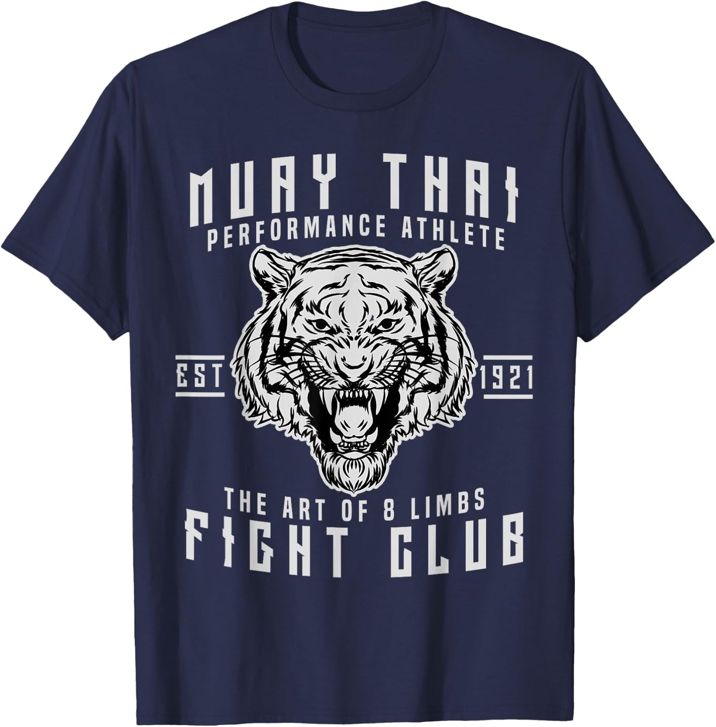 Muay Thai Thai Boxing Kickboxing Gift T-Shirt - T-Shirt | Navy