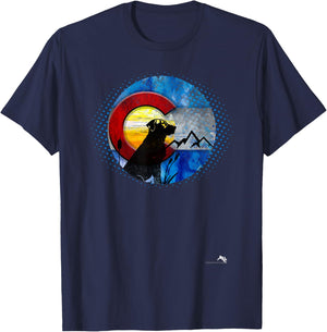 Colorado Hunting Dog - Labrador Retriever T-Shirt - T-Shirt | Navy