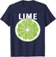 Salt Tequila Lime Halloween Costume Shirt T-Shirt - T-Shirt | Navy