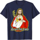 Marijuana Lord Jesus 420 Getting High T-Shirt - T-Shirt | Navy