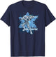 Batman Mr. Freeze T-Shirt - T-Shirt | Navy