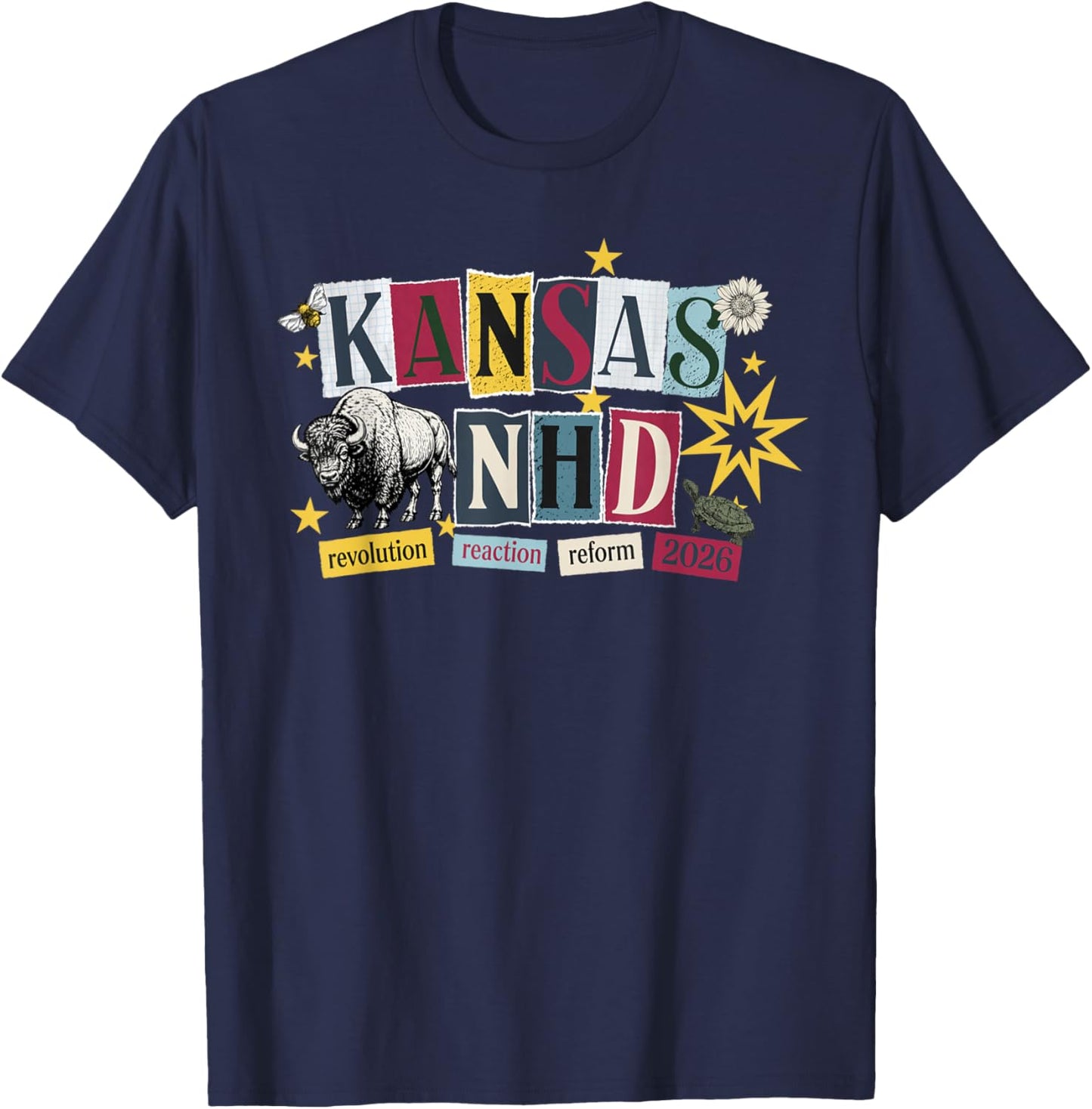 National History Day Kansas 2026 T-Shirt - T-Shirt | Navy