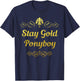 Stay Gold Ponyboy T-Shirt - T-Shirt | Navy