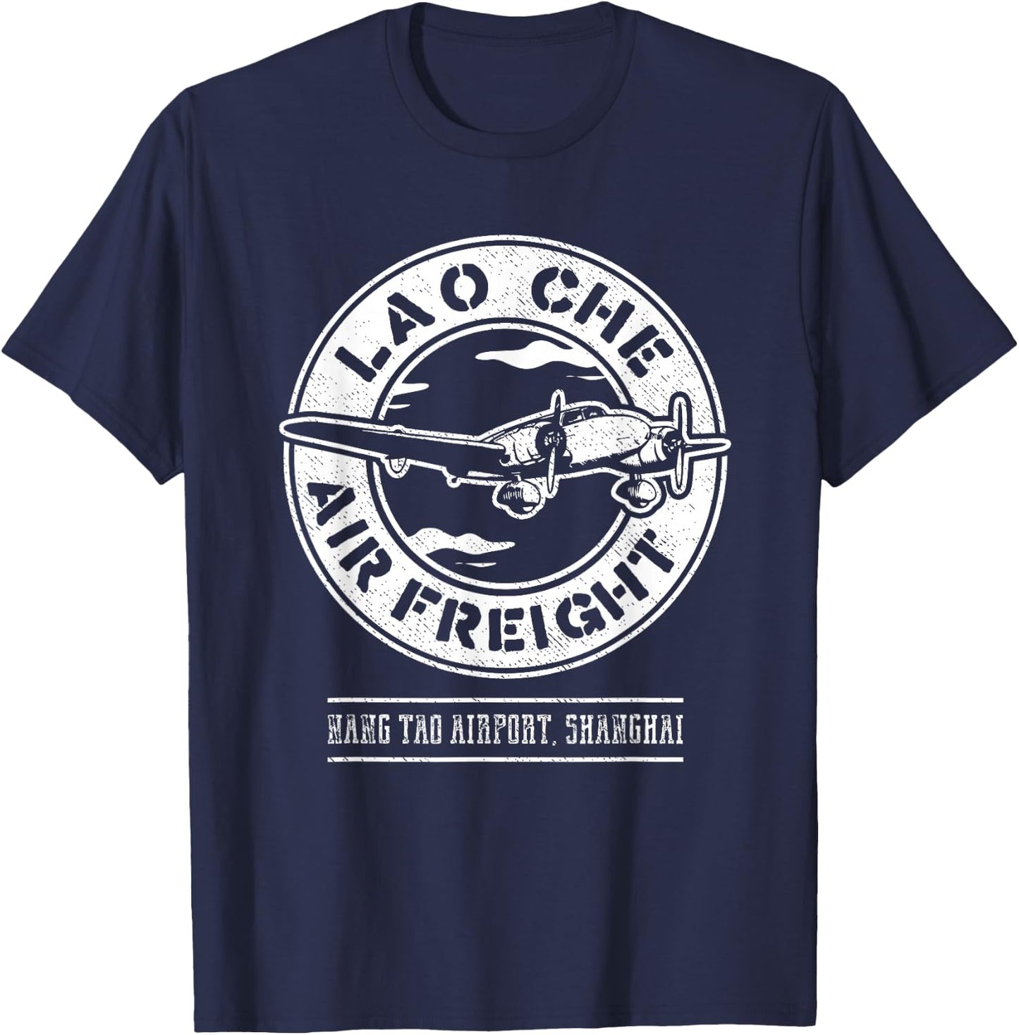 Lao Che Air Freight T-Shirt - T-Shirt | Navy