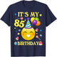 Funny It's My 85th Birthday Shirt Gift 85 Years Old 85th T-Shirt - T-Shirt | Navy