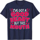 I've got a good Heart but this Mouth I Bad Puns T-Shirt - T-Shirt | Navy