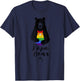 LGBT Dad & Mom Papa Bear Mama Bear LGBT Shirt T-Shirt - T-Shirt | Navy