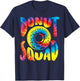 Donut Squad Shirt | Cool Donut Lover Tie Dye Gift T-Shirt - T-Shirt | Navy