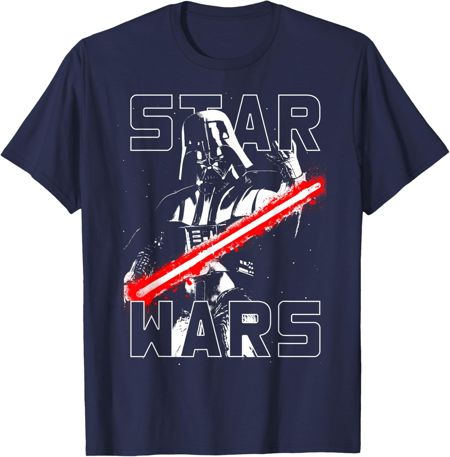 Star Wars Darth Vader Lightsaber Taunting Graphic T-Shirt - T-Shirt | Navy