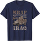 Military Veteran IRAQ Army MRAP adeventures shirt T-Shirt - T-Shirt | Navy
