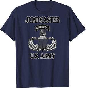 U.S. Army Jumpmaster (Back Design) T-Shirt - T-Shirt | Navy