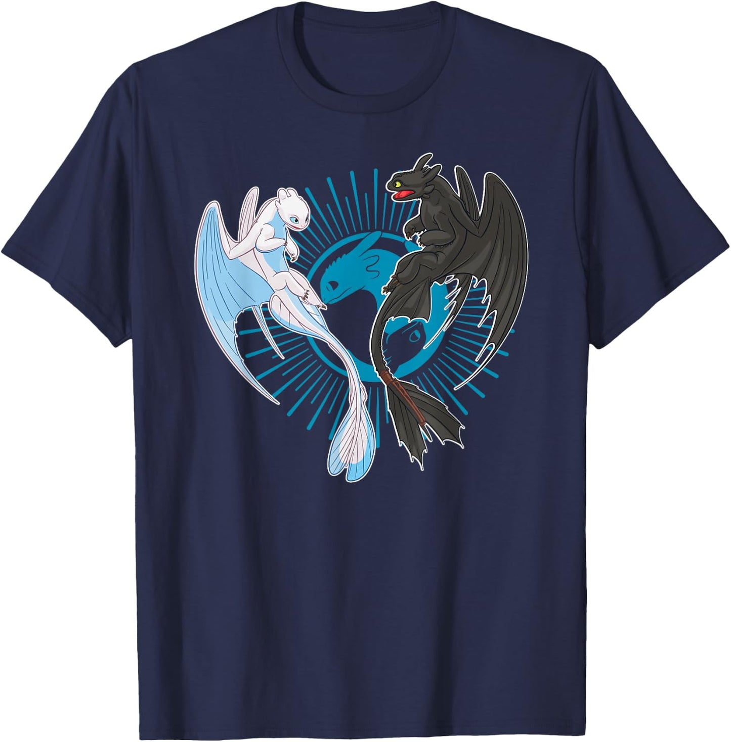 How to Train Your Dragon 3 Dragon Family T-Shirt - T-Shirt | Navy