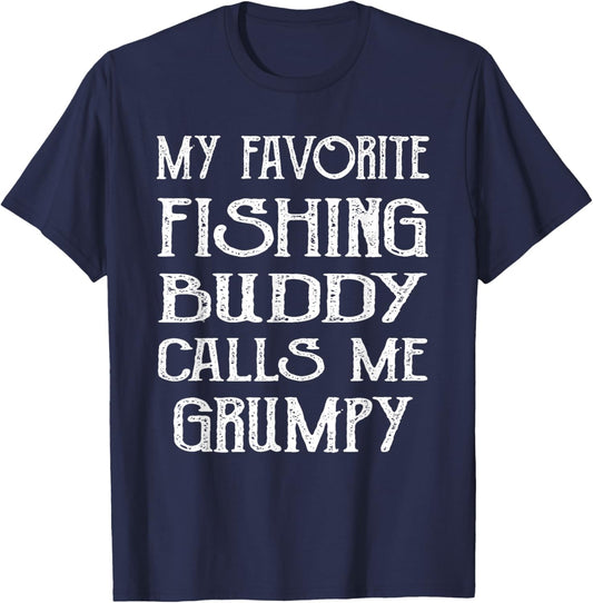 Grumpy Vintage Xmas T-Shirt - T-Shirt | Navy