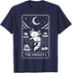 The Axolotl Tarot Card T-Shirt - T-Shirt | Navy