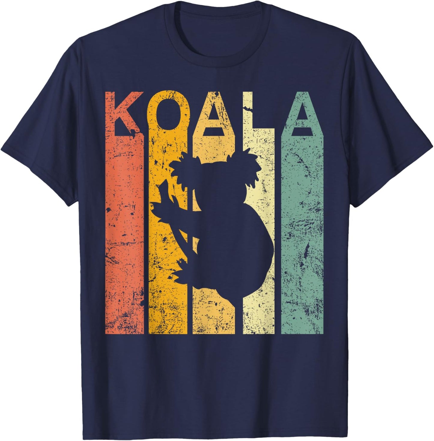 Retro Vintage Koala Cute Koala Bear T-Shirt - T-Shirt | Navy