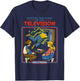 Don't Sit Too Close Monsters Retro Vintage Funny Adult Humor T-Shirt - T-Shirt | Navy