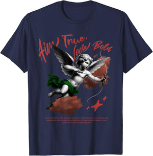 Love Bold Dune Red 13s Matching Women T-Shirt - T-Shirt | Navy