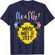 Gender Reveal What Will It Bee Shirt He or She Boy Girl T-Shirt - T-Shirt | Navy