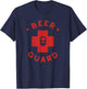 Beer Guard Lifeguard Parody for Beer Lovers T-Shirt - T-Shirt | Navy