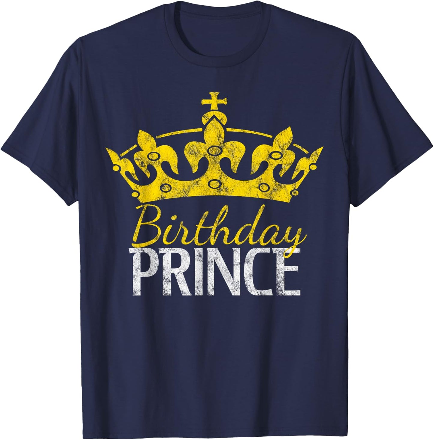 Birthday Prince - gift and boys T-Shirt - T-Shirt | Navy