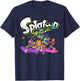 Splatoon Logo Teams Group Shot T-Shirt - T-Shirt | Navy