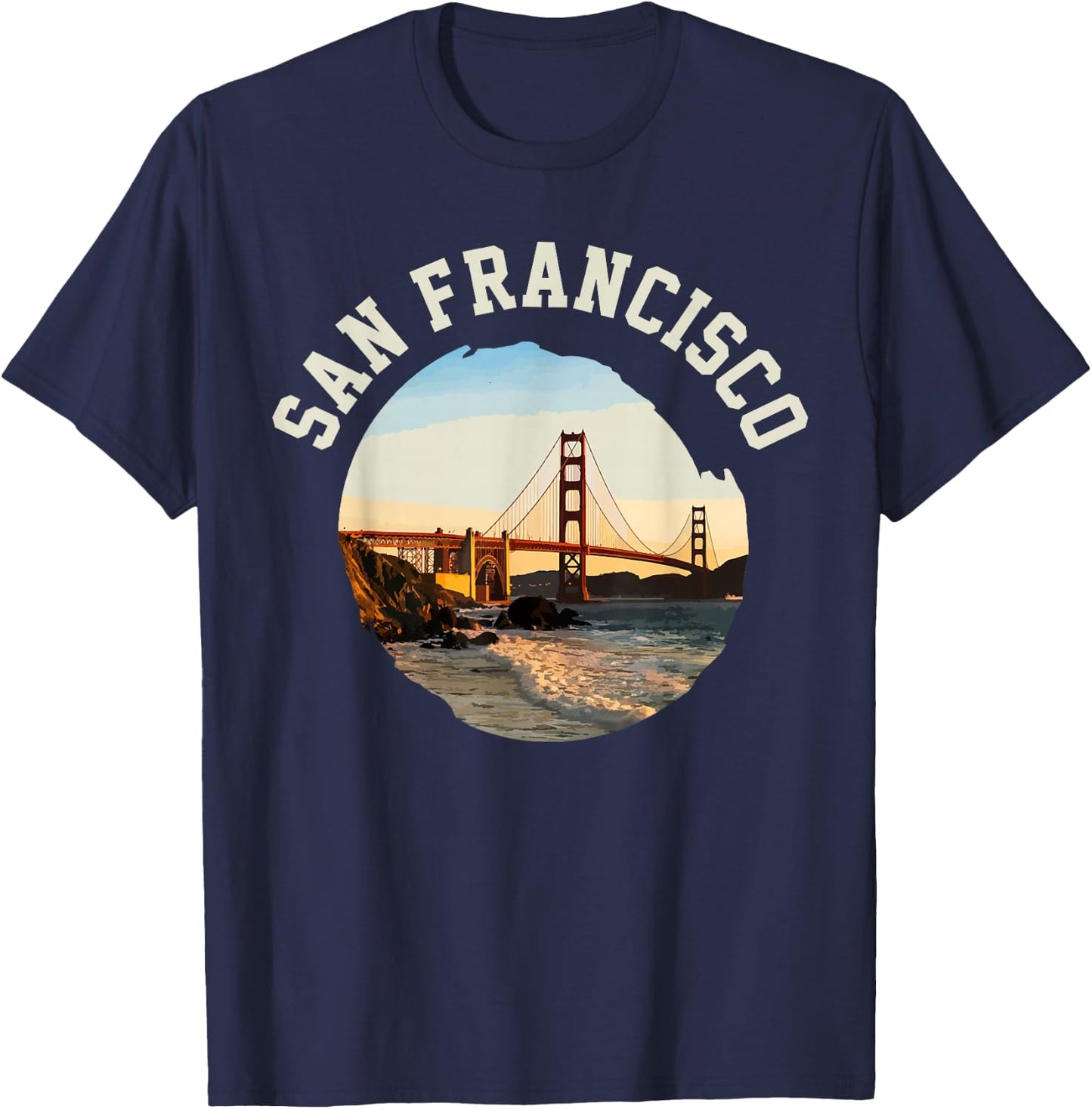 San Francisco T-Shirt - T-Shirt | Navy