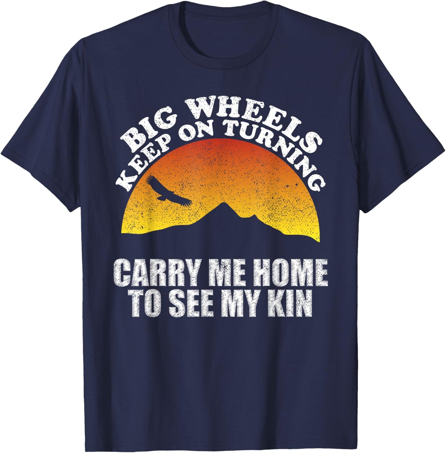 Lyriclyfe - Sweet Home Alabama (Carry Me Home to See My Kin) T-Shirt - T-Shirt | Navy