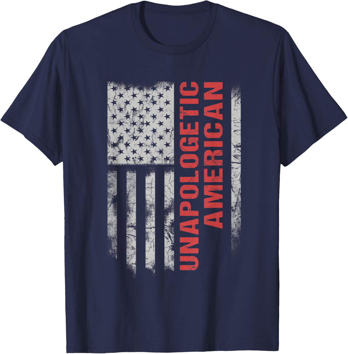 Unapologetic American T-Shirt - T-Shirt | Navy