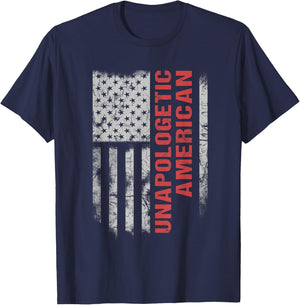 Unapologetic American T-Shirt - T-Shirt | Navy