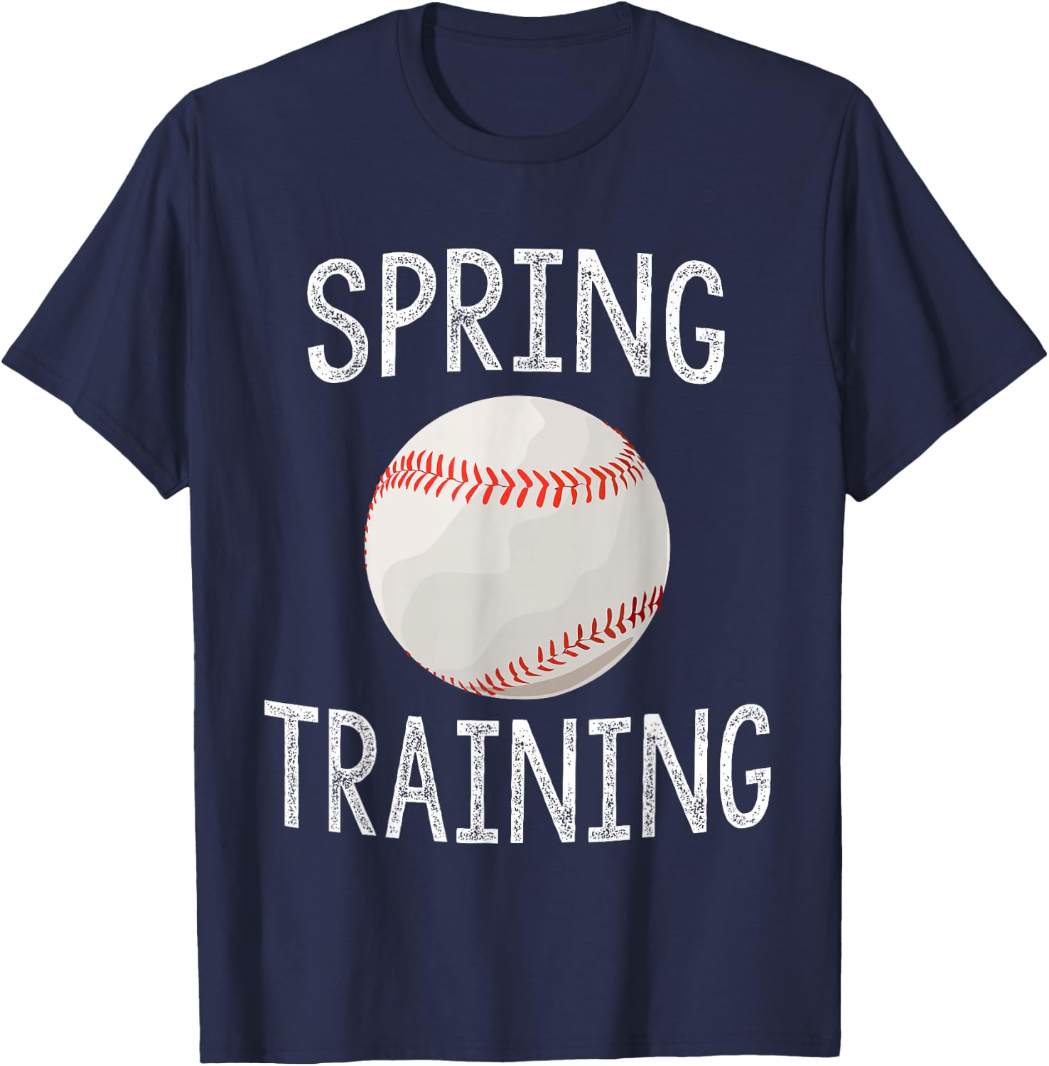 Spring Training Baseball Shirt Pre Season Sports Gift T-Shirt - T-Shirt | Navy