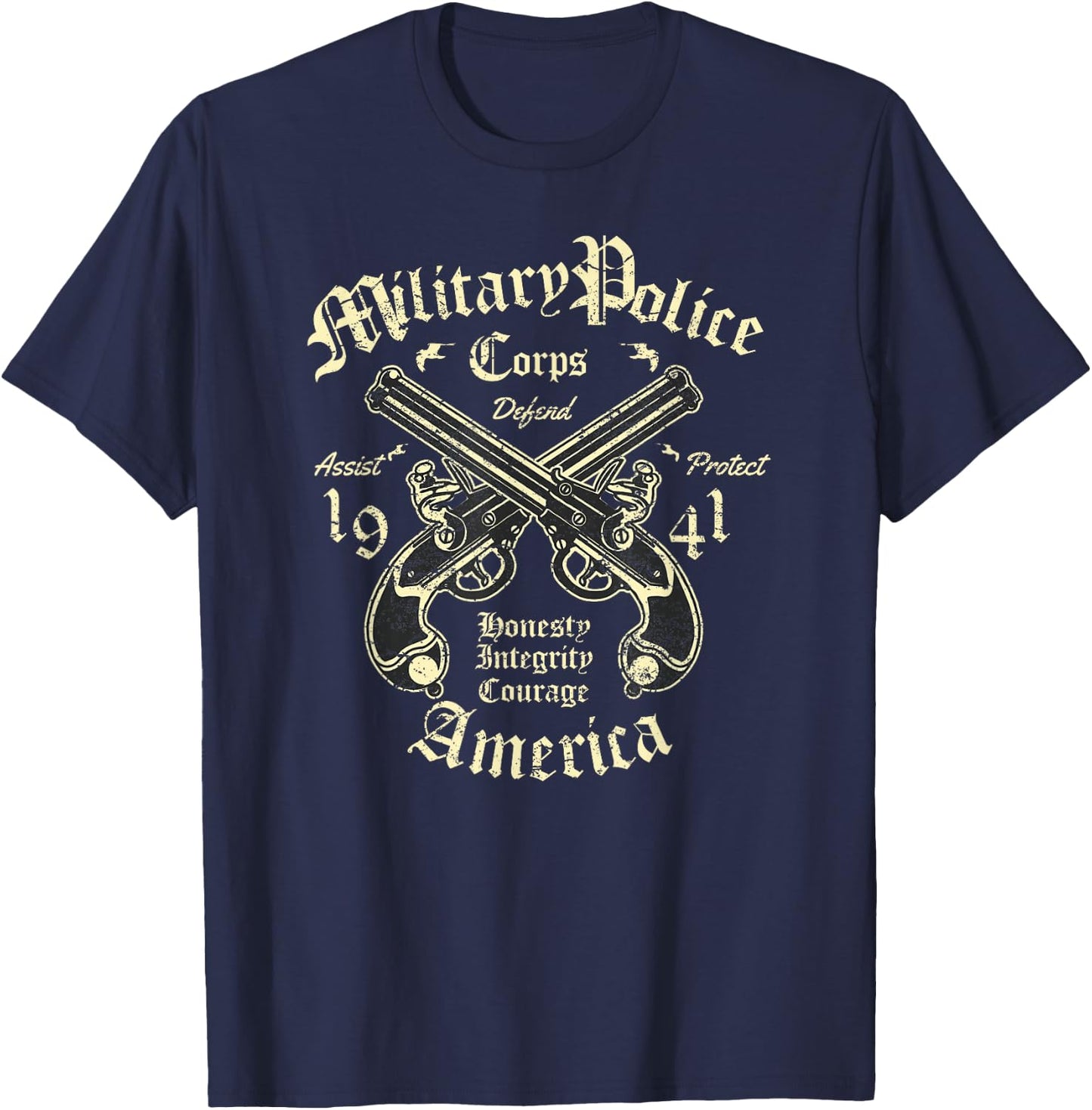 Military Police Corps - US Army T-Shirt - T-Shirt | Navy