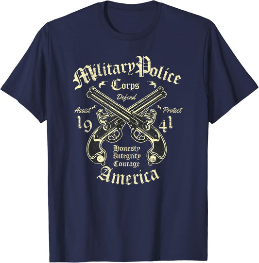 Military Police Corps - US Army T-Shirt - T-Shirt | Navy