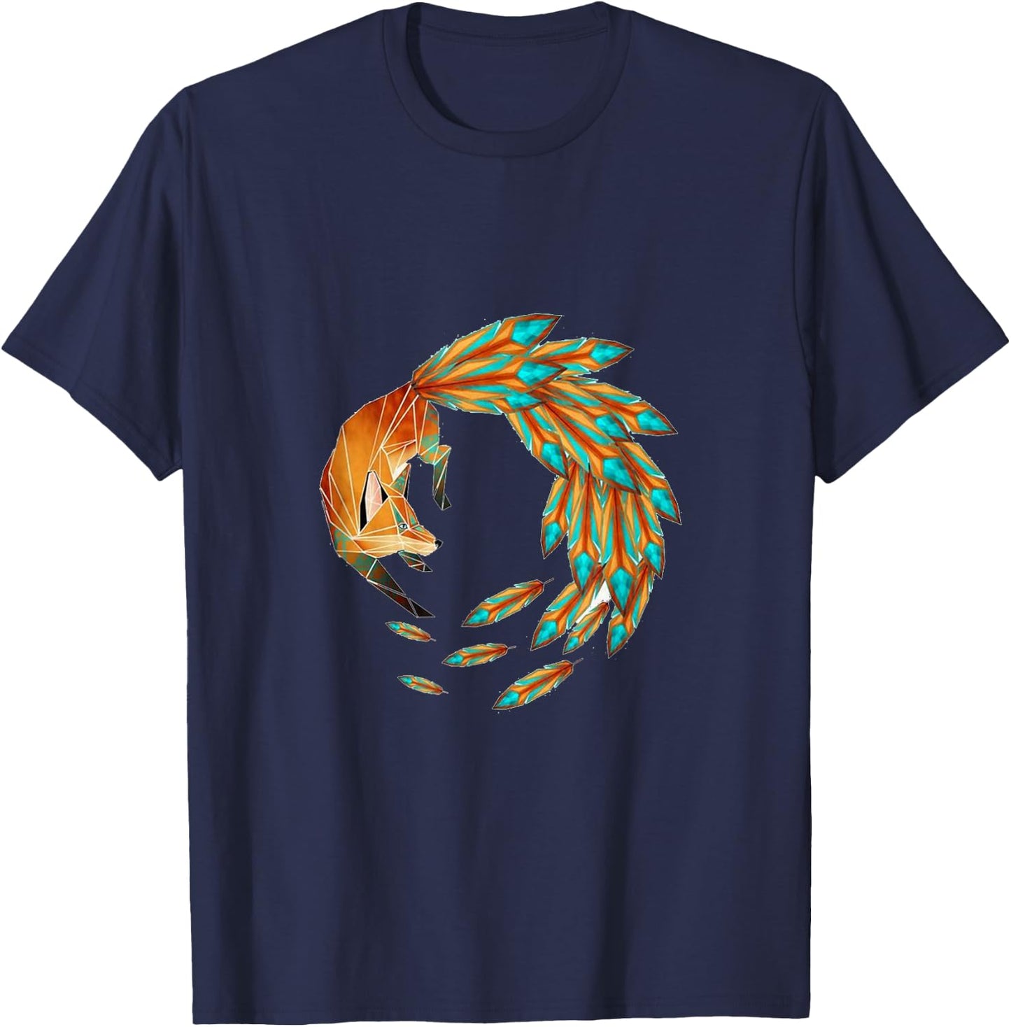 9 Tailed Fox T-Shirt - T-Shirt | Navy