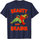 Zombie Pin Up Girl Halloween Beauty Brains Model Cute T-Shirt - T-Shirt | Navy