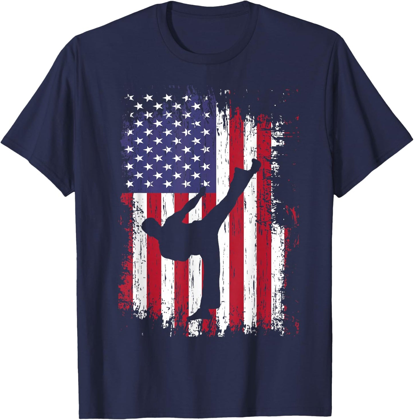 Karate Shirt - Funny Taekwondo T-Shirt - T-Shirt | Navy