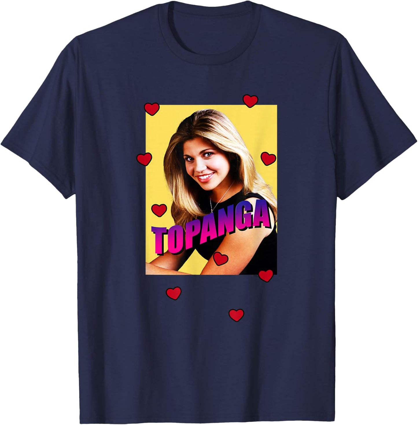 Boy Meets World Topanga 90s Crush T-Shirt - T-Shirt | Navy
