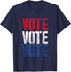 Vote Elections Patriotic Political Kids Men T-Shirt - T-Shirt | Navy
