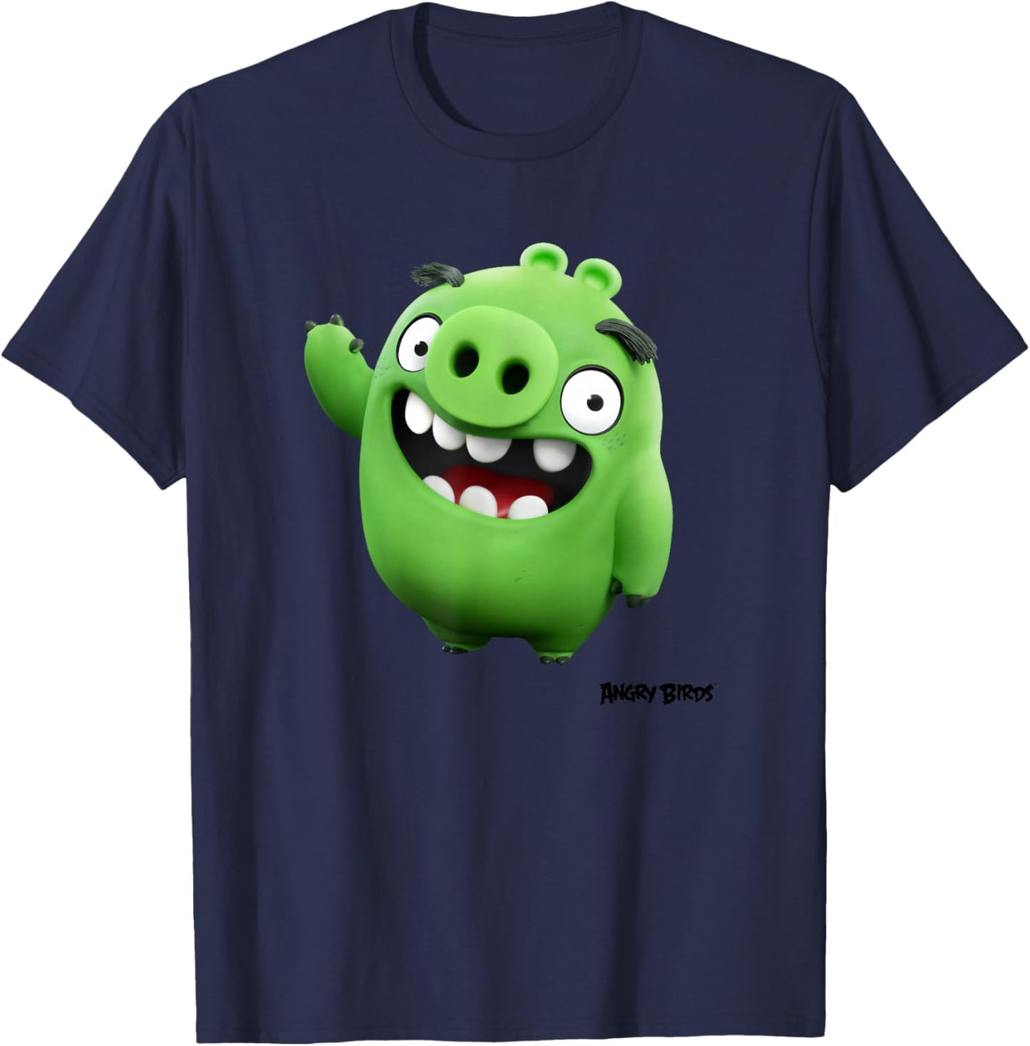 Angry Birds Piggy T-Shirt - T-Shirt | Navy