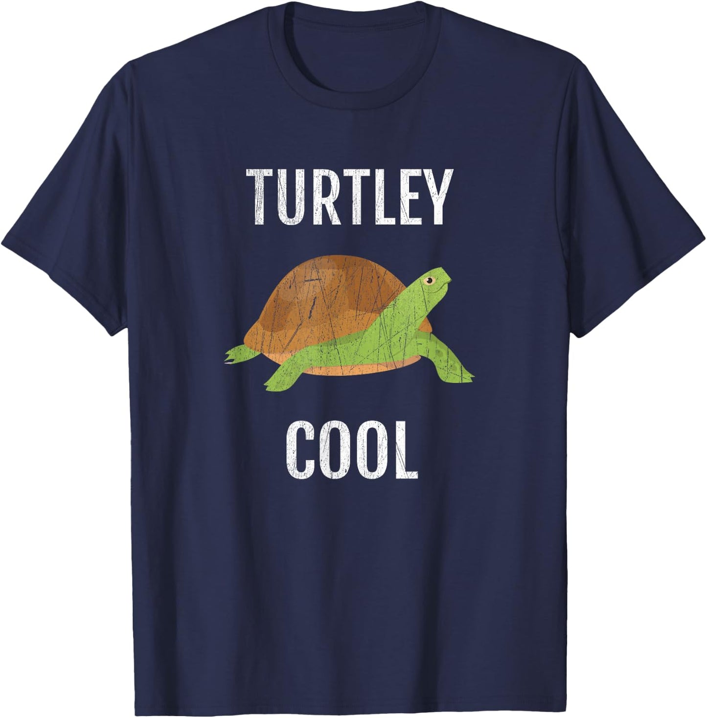 Turtley Cool Shirt - Turtle T-Shirt - T-Shirt | Navy