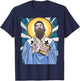 St. Basil The Great Day Caesarea Patron Saint Of Hospital T-Shirt - T-Shirt | Navy