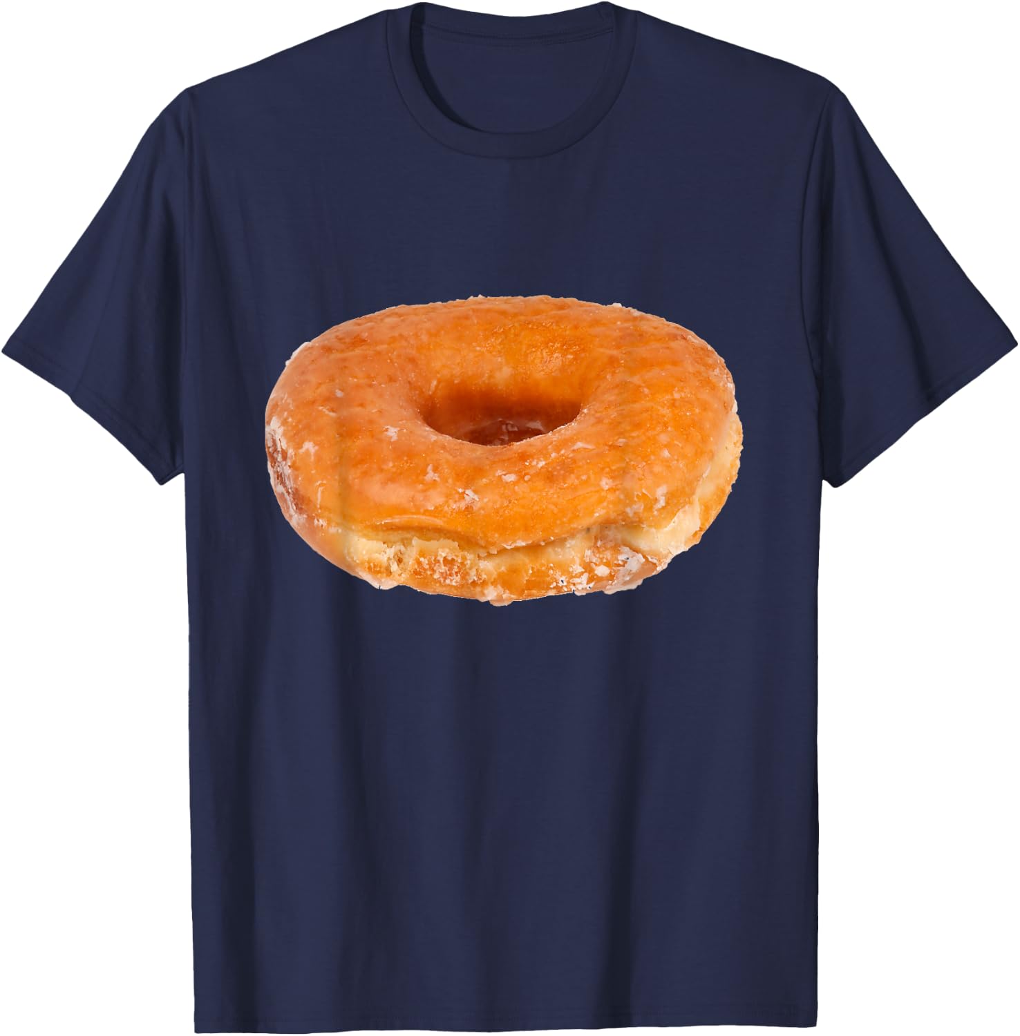 Glazed Donut T-Shirt - T-Shirt | Navy