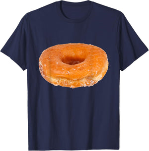 Glazed Donut T-Shirt - T-Shirt | Navy
