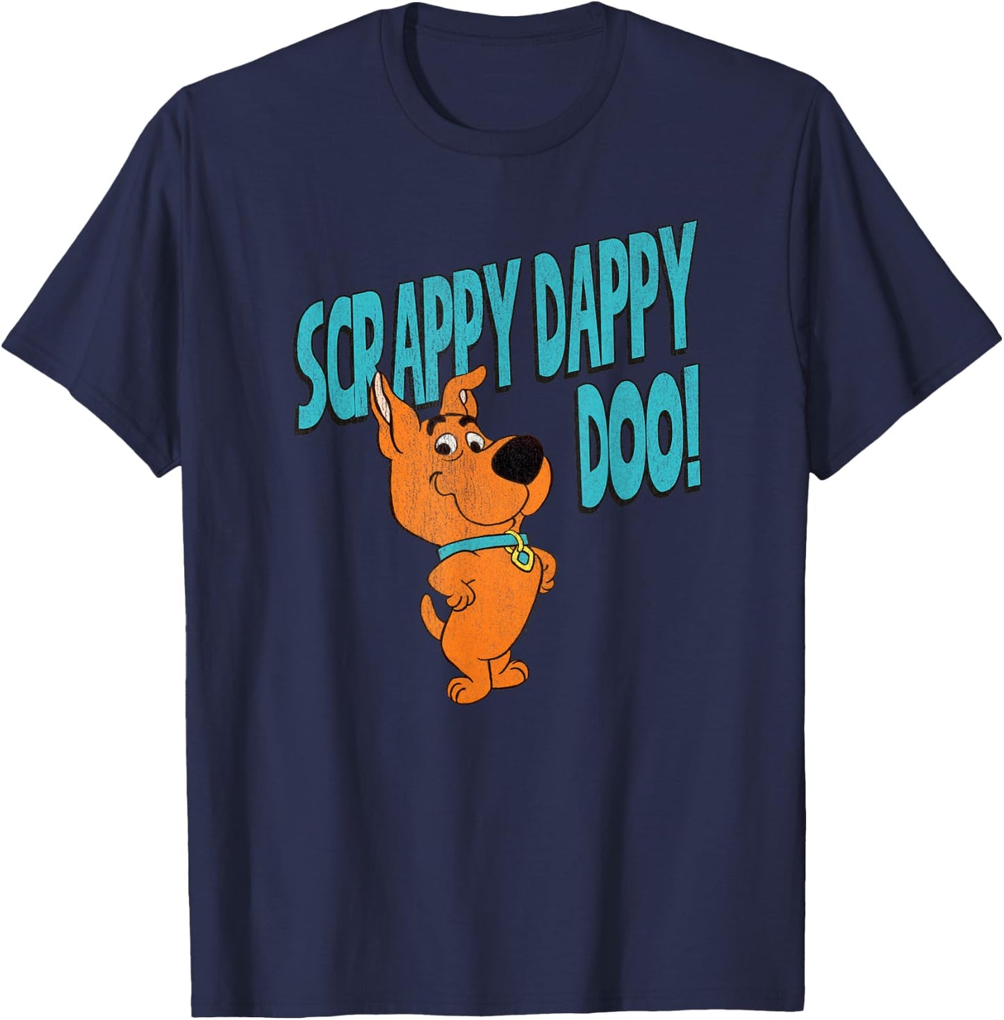 Scooby Doo Scrappy Doo T-Shirt - T-Shirt | Navy