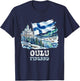Oulu Finland T-Shirt - T-Shirt | Navy