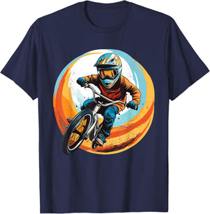 Kids BMX T-Shirt - T-Shirt | Navy
