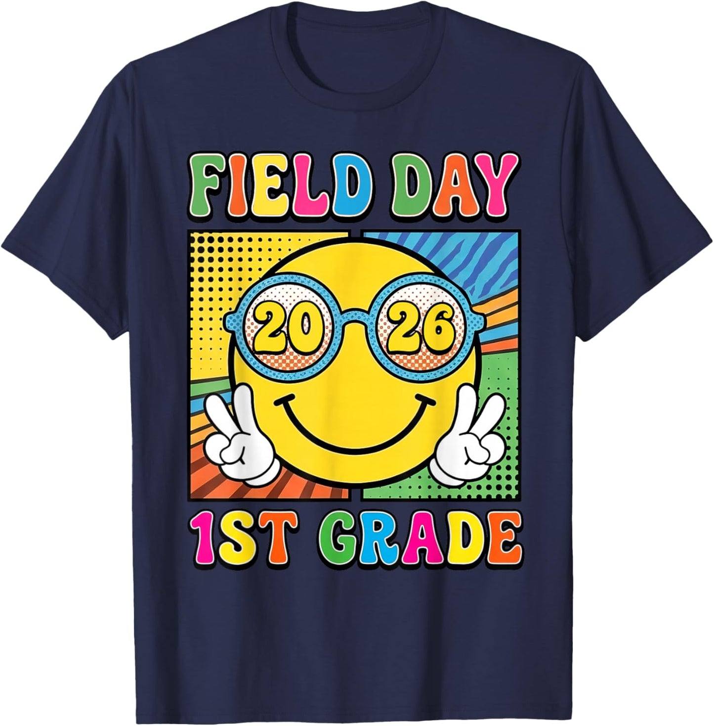 1st Grade Teacher Student First Grade Team T-Shirt - T-Shirt | Navy