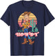 Disney Pixar Toy Story 4 Woody Hey Howdy Hey Retro Portrait T-Shirt - T-Shirt | Navy