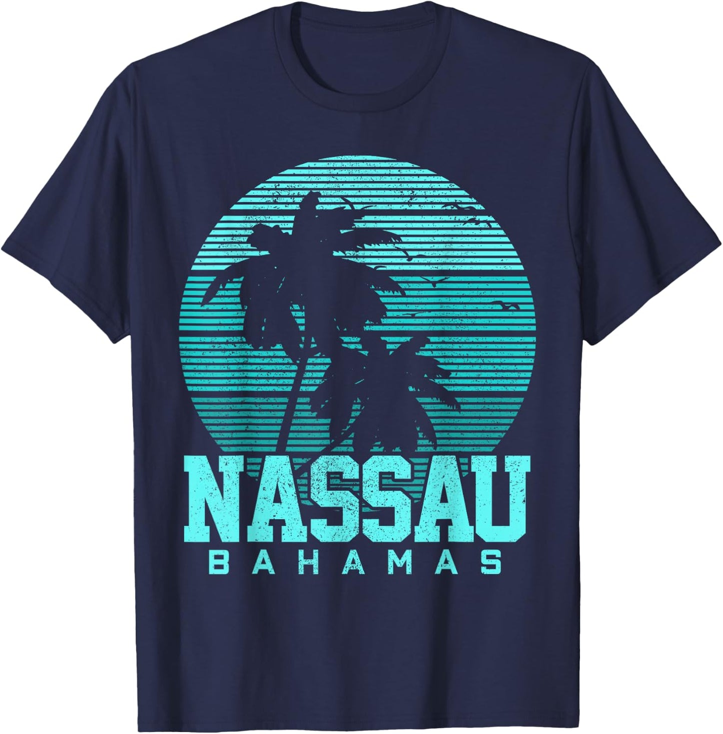 Nassau Bahamas T-Shirt - T-Shirt | Navy